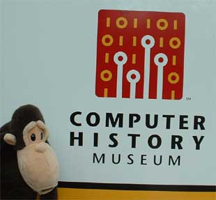 Frustrated Monkey at Computer History Museum, Mountain View, CA.
