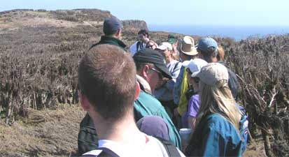 Ranger guided hike.