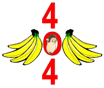 Monkey's 404 Day Logo