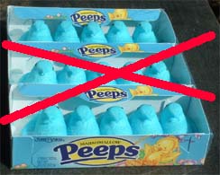 Please no Peeps!