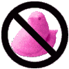 No pink peeps.