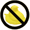 No yellow peeps.