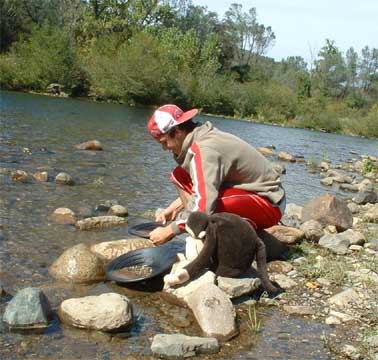 Step 1: find the American River.