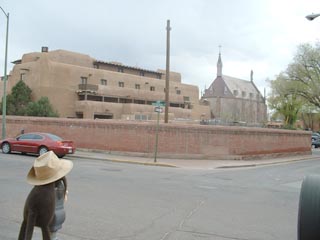 Hotel & Loretto Chapel owned by hotel.